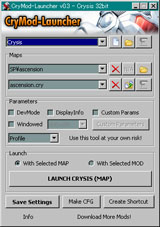 Crysis CryMod-Launcher