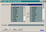 Vehicle Group Editor